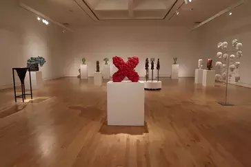 An installation at the Triton Museum of Art