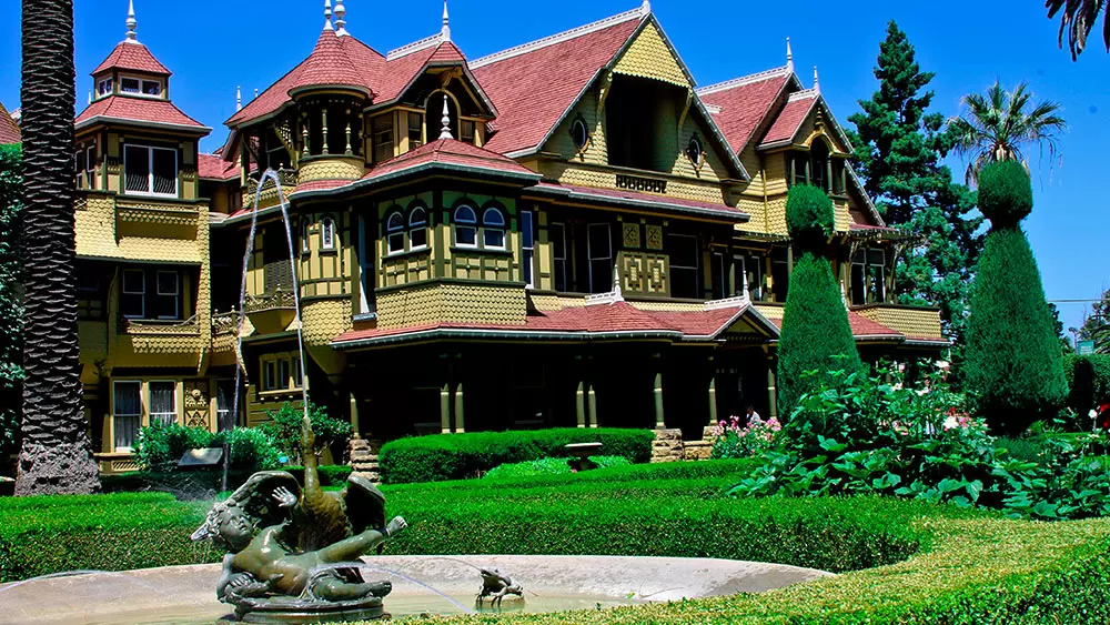 Cupid Fountain at the Winchester Mystery House