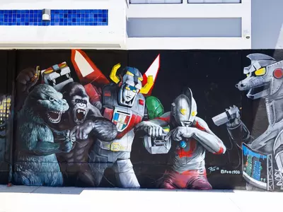 zonkey mural