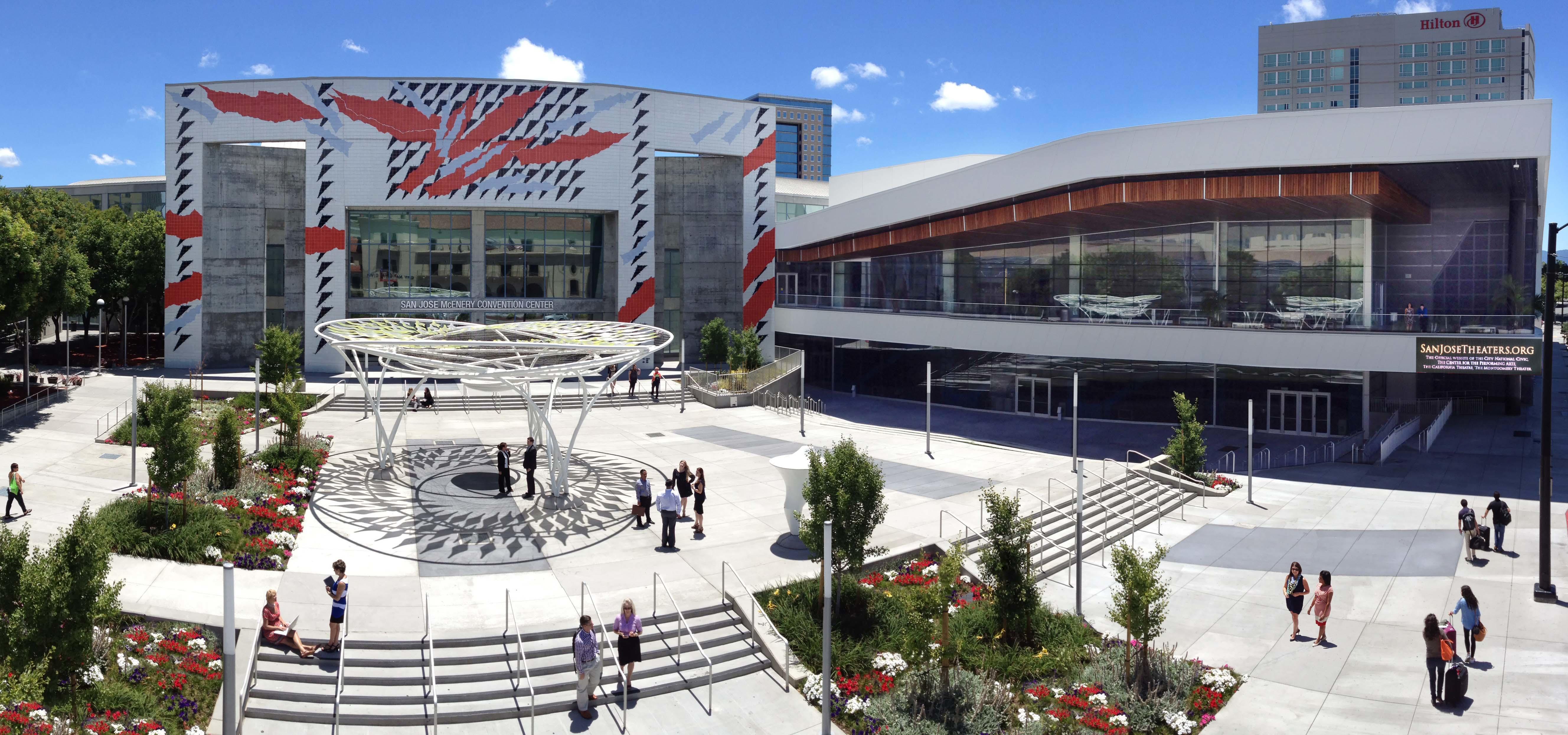San Jose McEnery Convention Center main entrance
